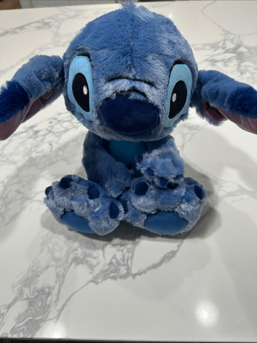 Blue Plush Stitch stuffed animal